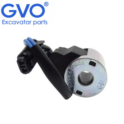 24V Pilot Safety Lock Solenoid Valve Coil for Sunward SWE230 SWE360 Excavator