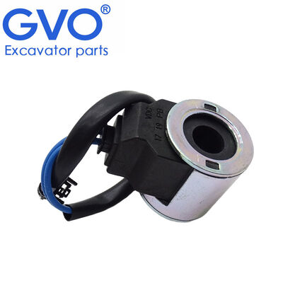 24V Pilot Safety Lock Solenoid Valve Coil for Sunward SWE230 SWE360 Excavator