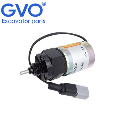 U85206500 5509113 válvula solenoide de parada de combustível de 12 V para motor Perkins 403D-15 404D-22 C2.2 232B