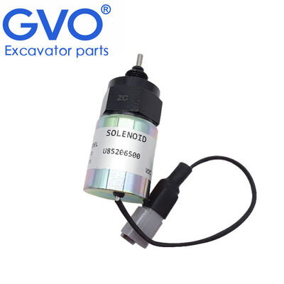 U85206500 5509113 válvula solenoide de parada de combustível de 12 V para motor Perkins 403D-15 404D-22 C2.2 232B