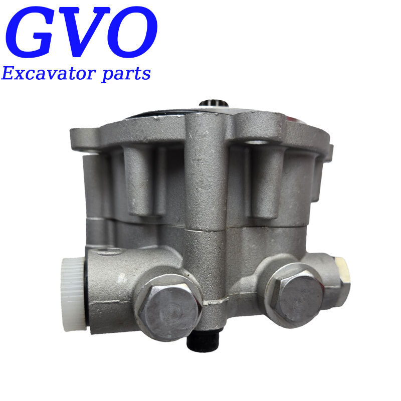 Excavator SK200 210 230 260-8 K3V112 Hydraulic Pump Gear Tail Pilot Pump YN10V00014F1 YN10V00014F2