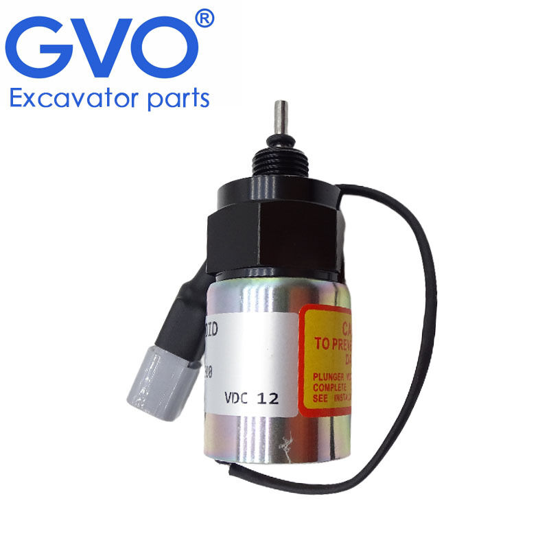 U85206500 5509113 válvula solenoide de parada de combustível de 12 V para motor Perkins 403D-15 404D-22 C2.2 232B